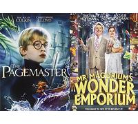 Magical Pagemaster + Mr. Magorium's Wonder Emporium Magical DVD Set Classic Family Fantasy Movie Bundle Double Feature