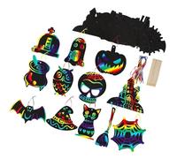 Magical Paper Pack for Classroom Projects 48 Safe Craft Sheets with Holiday Bookmarks Magical Rainbows Craft Bookmarks Halloween Supplies
