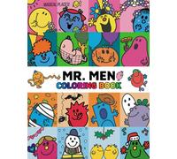 Magical Places! - Mr. Men Coloring Book: High Quality Gift With Adorable Illustrations For Kindergarten Junior Kids