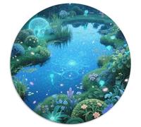 Magical Plants Jigsaw Puzzles Puzzles for Adults Kids. 1000 Pieces Magical Forest Whimsical Challenge Toy Educational Game Home Decoration for Adults& Kids Age 14 Years Up 1000pcs (67.5x67.5cm)