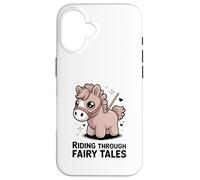 Magical Pony Riding Through Fairy Tales Fantasy Case for iPhone 16