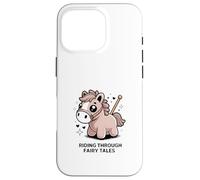 Magical Pony Riding Through Fairy Tales Fantasy Case for iPhone 16 Pro