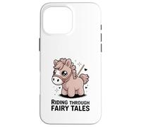Magical Pony Riding Through Fairy Tales Fantasy Case for iPhone 16 Pro Max