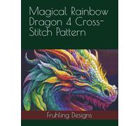 Magical Rainbow Dragon 4 Cross-Stitch Pattern