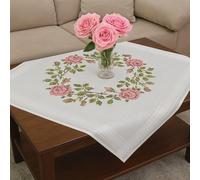 '"Magical Rose Vines - 80 cm x 80 cm - Cross Stitch Pattern - 100% Cotton Embroidery Thread - High Quality - Ready For Immediate Use - 80 x 80 cm - - For from the Kamaca Shop
