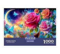 Magical RosesFormidable 1000-Piece Jigsaw Puzzles for Adults An Odyssey of Impossible, Hard, And Difficult Challenging Puzzle Educational Games - The Ultimate Gift for Dedicated Adult And Teen Puzzle