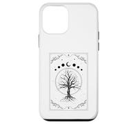 Magical Sacred Tree With Celestial Moon Phase And Star Case for iPhone 12 mini