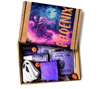 Magical Samhain Event Box with Altar Candles, Soap, Candle Dressing Kit, Anointing Oil & Celebration Guides …