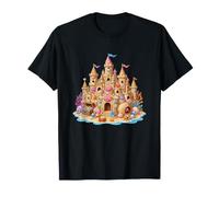 Magical Sandcastle Seashell Beach Ocean Kingdom T-Shirt