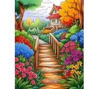 Magical Secret Gardens: 500 Pages Coloring Fun for Everyone.: Bloom with imagination in 500 secret garden pages.