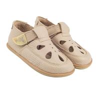 Magical Shoes Barefoot Kids Barefoot Shoes, Soft First Walking Shoes, Closed Sandals Girls & Boys, Crawling Shoes, Minimal Shoes, Spring - Summer, Velcro Fastening, beige, 7.5 UK Child