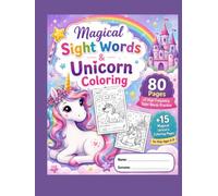 Magical Sight Words & Unicorn Coloring