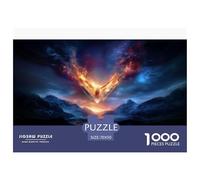 Magical Sky 1000-piece Puzzle 70x50cm/1000pcs, Fiery Clouds - Educational for Families, Creative Stress-relief, Home Decoration Gift