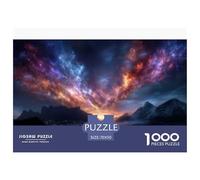 Magical Sky 1000-piece Puzzle 70x50cm/1000pcs, Fiery Clouds - Educational Stress-relief, Creative And Home Decoration Gift, for Everyone