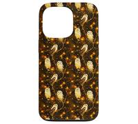Magical Snowy Owls with Lanterns - Cozy Autumn-Winter Design Case for iPhone 13 Pro