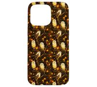 Magical Snowy Owls with Lanterns - Cozy Autumn-Winter Design Case for iPhone 15 Pro Max