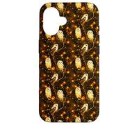 Magical Snowy Owls with Lanterns - Cozy Autumn-Winter Design Case for iPhone 16