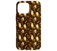 Magical Snowy Owls with Lanterns - Cozy Autumn-Winter Design Case for iPhone 16 Pro Max