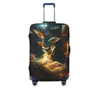 Magical Tarot Reading Travel Luggage Covers - Elasticity Suitcase Covers Protector for Luggage 18-32 Inch