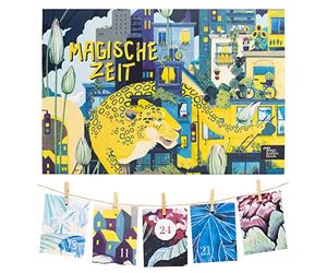 Magical Time - Organic seed Advent Calendar - Your Garden in the City -24 special Advent Calendar packets filled with vegetable, herb and flower seeds from Magic Garden Seeds