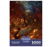 Magical Tree Puzzles 1000 Piece Challenge Toy Adults And over 12 Years Old Fantasy Forest Creative Puzzles Family Fun Jigsaws Puzzles Leisure Activity Home Decoration Gift 38x26cm/1000pcs