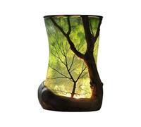 Magical Tree Theme Resin Lamp Soft Warm Light Enchanting Forests Perfect Gifts Birthday Christmas Enchanting Lamp