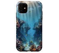 Magical Underwater Coral Reef Aesthetic Ocean Case for iPhone 11