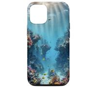 Magical Underwater Coral Reef Aesthetic Ocean Case for iPhone 12/12 Pro