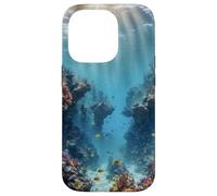 Magical Underwater Coral Reef Aesthetic Ocean Case for iPhone 14 Pro