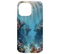 Magical Underwater Coral Reef Aesthetic Ocean Case for iPhone 14 Pro Max