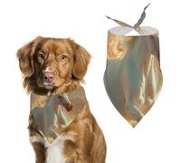 Magical Unicorm Running On Fire Dog Bandana Pet Scarf for Small Medium Large Dogs Triangle Bibs Photo Prop Gift