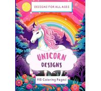 Magical Unicorn and Alicorn Coloring Book - 115 Enchanting Pages of Whimsy and Wonder