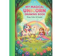 Magical Unicorn Coloring Book for Kids Ages 3-8 | Cute Unicorns, Fairies, Dragons, Castles & Mermaids for Fun Fantasy Coloring