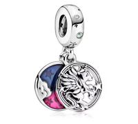 Magical Unicorn Dangle Charm 925 Silver Charm Compatible with Pandora Charms, Trollbeads, Chamilia, Biagi and Many Other UK Charm Bracelets.