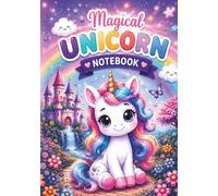 Magical Unicorn Notebook A5: 150 Colorful Lined Pages with Cute Unicorns