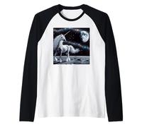 Magical Unicorn Raglan Baseball Tee