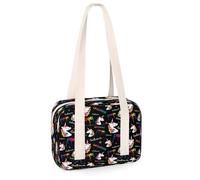Magical Unicorns Print Small Sports Duffel Bags Unicorns Mini Gym Bag Lightweight Casual Tote Travel Sports Organizer Bag for Kids Girls Boys Women Men