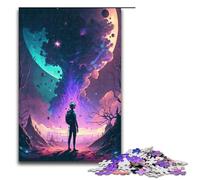Magical Universe Wooden Jigsaw Puzzle for Adults Wooden Jigsaw Puzzle 1000 Pieces Creative Gift for Teens And Adults