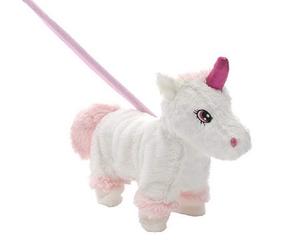 Magical Walking Unicorn - Child Cuddly Soft Toy - Makes Unicorn Noises
