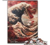Magical Waves Puzzles for Adults Teens 1000pc Puzzle, Interesting Stress Reduction Parent-child Interaction (26x38cm)