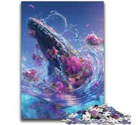 Magical Whale Adult Jigsaws 2000 Pieces Difficult,Help The Brain Exercise Addictive Toys to Cultivate Patience Great Gift (70X100cm)