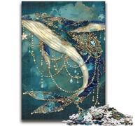 Magical Whale Puzzles for Teenagers Teens 1000pc Puzzle,Learning Educational Toy for Is Ideal As A Gift for The Whole Family (50x75cm)