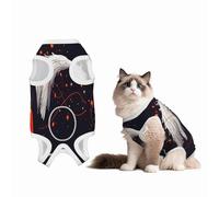 Magical Whale Recovery Suit for Dogs Cats After Surgery, Soft Cotton Post-Surgery Suit for Male and Female Pet