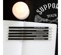 Magical Witchy Pencils Set - 5 Mystical Stationery Gifts