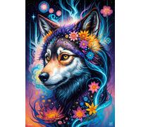 Magical Wolf Portrait