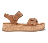 Magical - Women's Tan Faux Leather Platform Sandals
