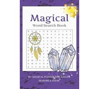 Magical Word Search Puzzle Book: Word search puzzles with easy-to-read print about magic, mysticism, fantasy + more | 6x9 inches, 110 pages | 50+ ... Christmas, vacations, holidays & in free time