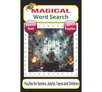 Magical Word Search Puzzle Book: Word Searches with Easy to Read Print about Magic, Enchanting, Occultism and More | 6x9 inches, 110 pages | 50+ Puzzles... Gift for Vacations, Holidays and Free Times