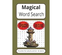 Magical Word Search Puzzle: Word Search with Easy to Read Print about Magical,Mystical,Enchanting|6X9 inches,110 pages|50+ Puzzles…Gift for Vacations,Holidays and Free Times