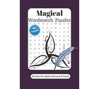 Magical Wordsearch Puzzle Book: Magical Word Search Book: Word Searches With Easy To Read Print about Magic, Spells and More | 6x9 inches 110 pages | ... for Vacations,Holidays and Free Times